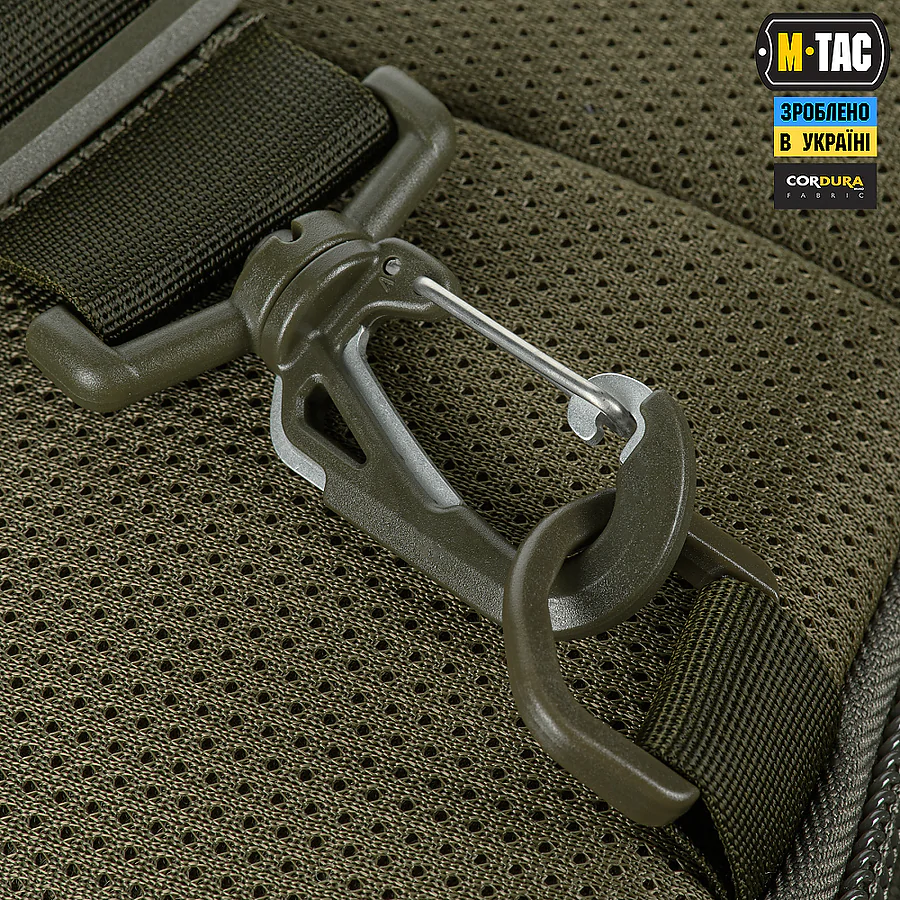 Тактическая сумка M-Tac Admin Bag Medium Elite Hex с липучкой. Олива