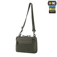 Тактична сумка M-Tac Admin Bag Medium Elite Hex з липучкою. Олива