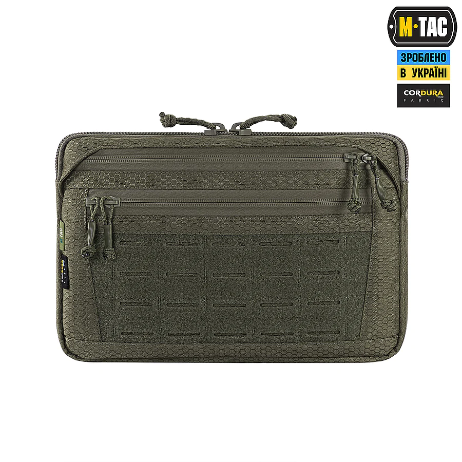 Тактическая сумка M-Tac Admin Bag Medium Elite Hex с липучкой. Олива