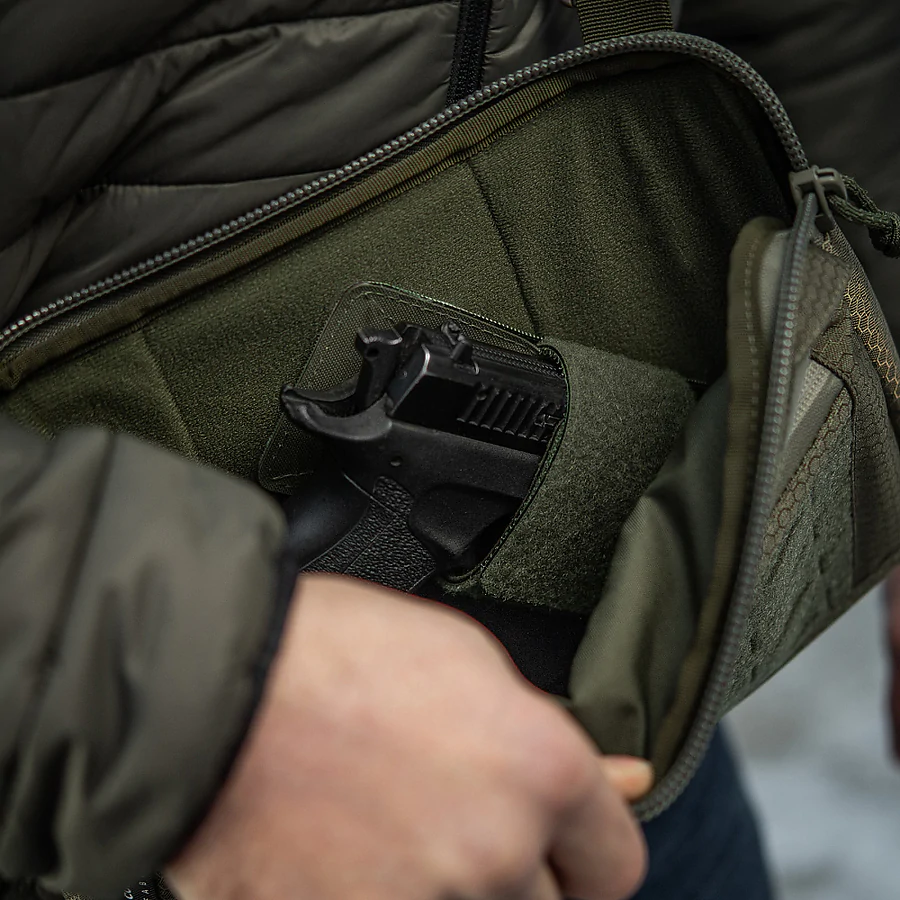Тактическая сумка M-Tac Admin Bag Medium Elite Hex с липучкой. Олива