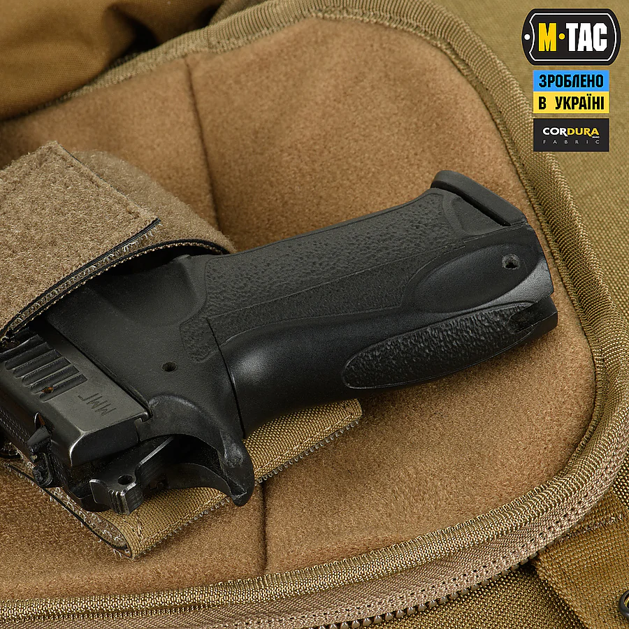 Сумка через плечо M-Tac Sphaera Hex Hardsling Bag Elite Large с липучкой. Мультикам