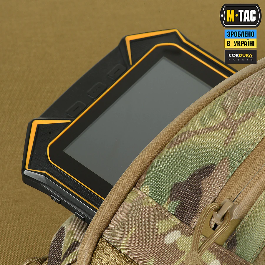 Сумка через плечо M-Tac Sphaera Hex Hardsling Bag Elite Large с липучкой. Мультикам