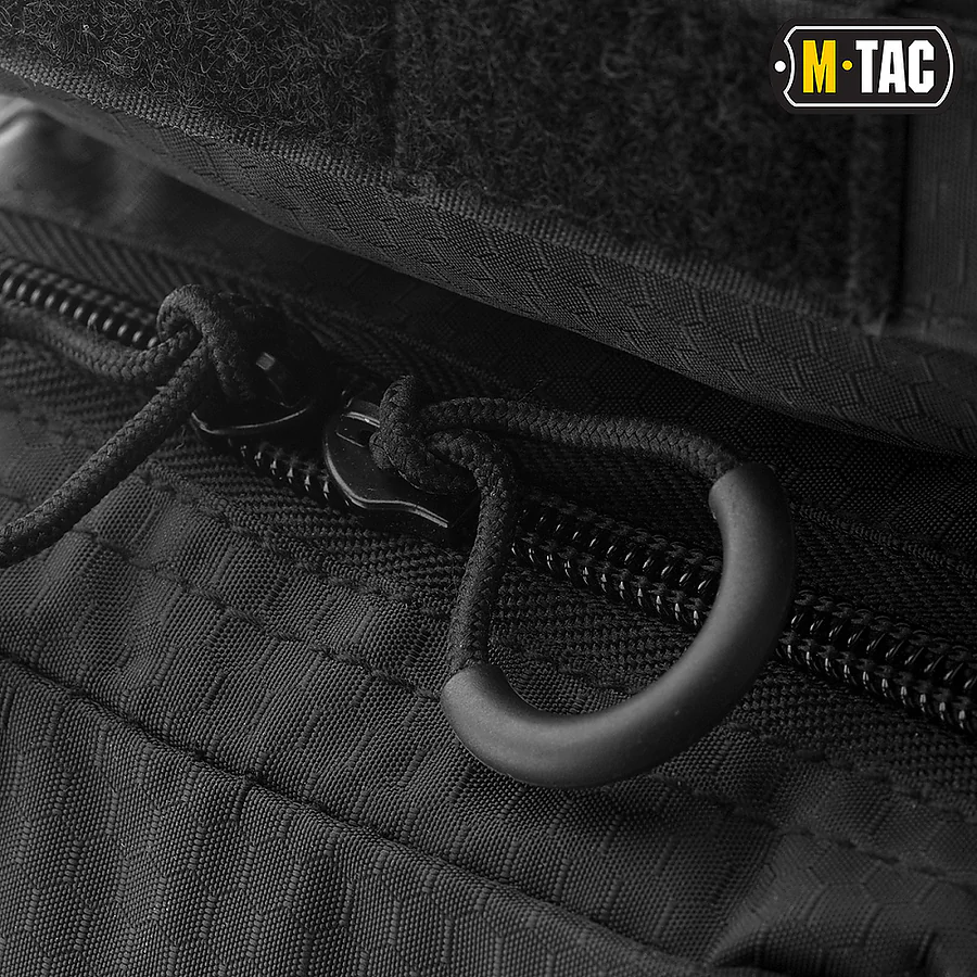 Тактическая сумка через плечо M-Tac Urban Line City Hunter Hexagon. Черный