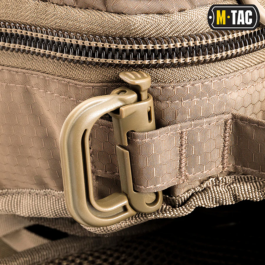 Тактическая сумка через плечо M-Tac Urban Line City Hunter Hexagon. Койот