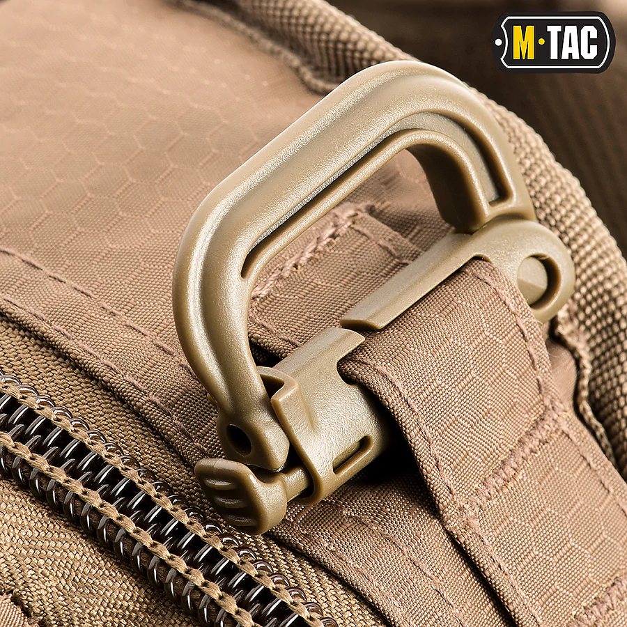 Тактическая сумка через плечо M-Tac Urban Line City Hunter Hexagon. Койот