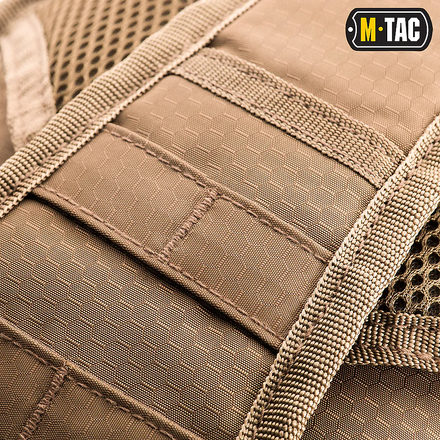 Тактическая сумка через плечо M-Tac Urban Line City Hunter Hexagon. Койот