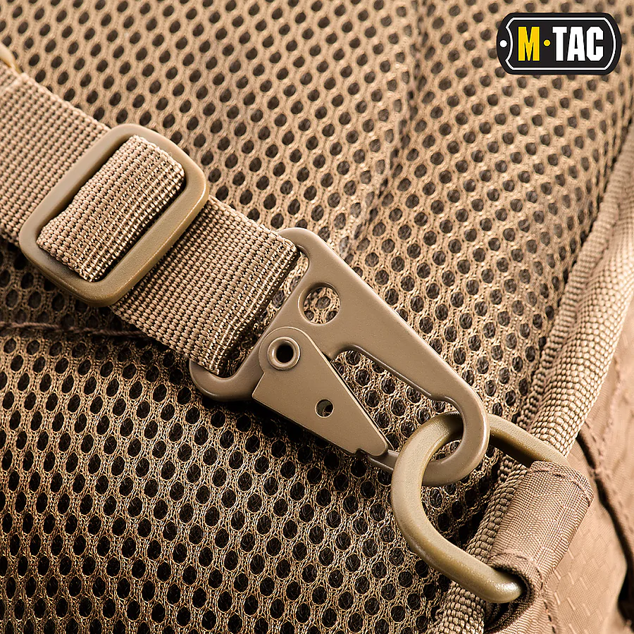 Тактическая сумка через плечо M-Tac Urban Line City Hunter Hexagon. Койот