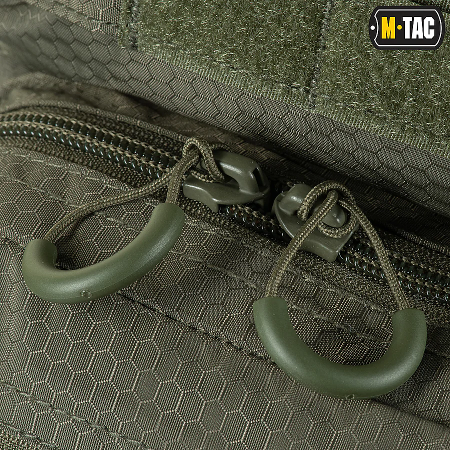Тактична сумка через плече M-Tac Urban Line City Hunter Hexagon. Олива
