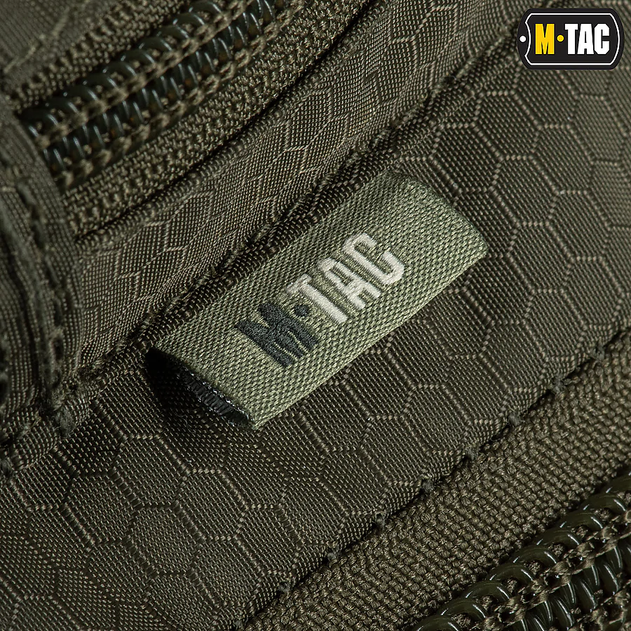 Тактична сумка через плече M-Tac Urban Line City Hunter Hexagon. Олива