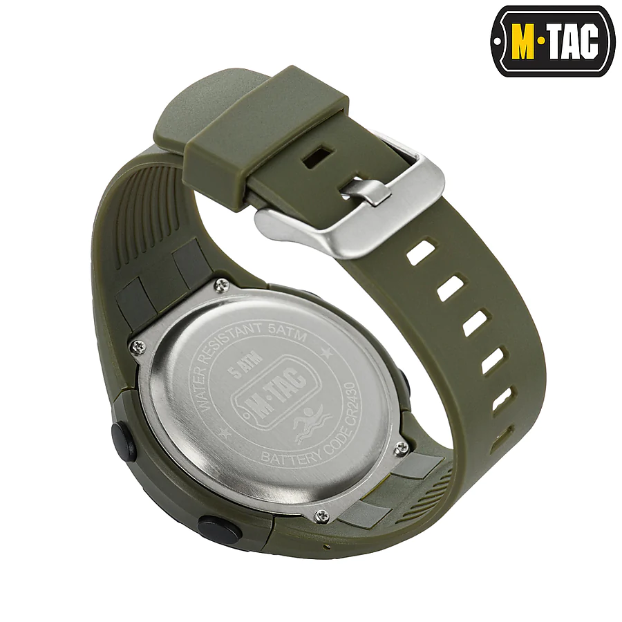 Тактические часы M-Tac 2166. Олива
