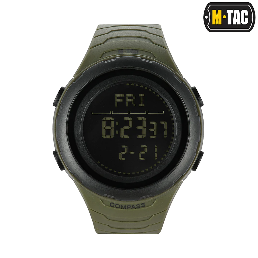 Тактические часы M-Tac 2166. Олива