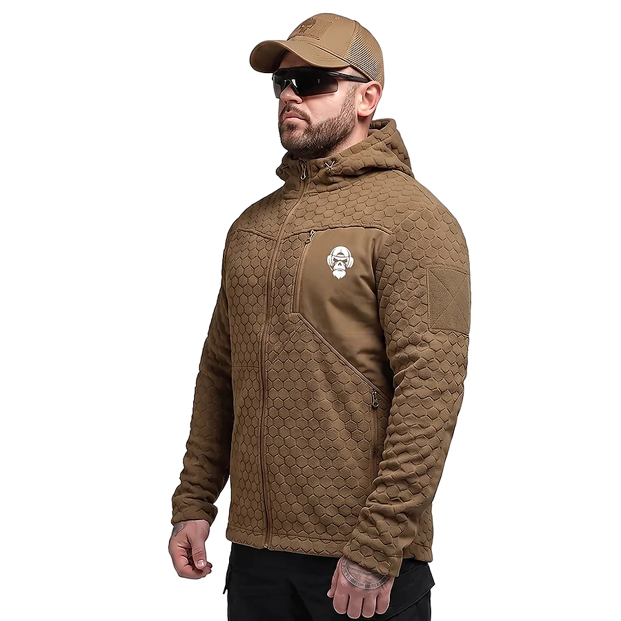 Куртка флісова Combatant Scout. Койот