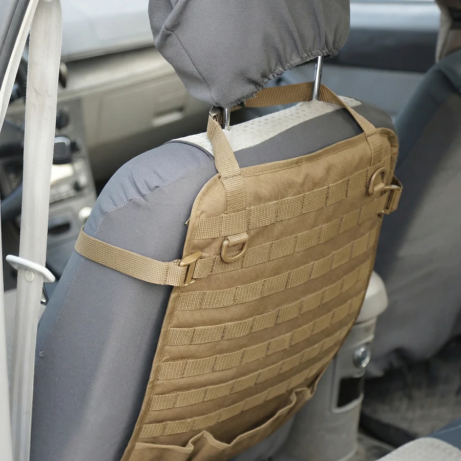 Автомобільний тактичний органайзер Molle з балістичним захистом 1 клас SPECPROM. Койот