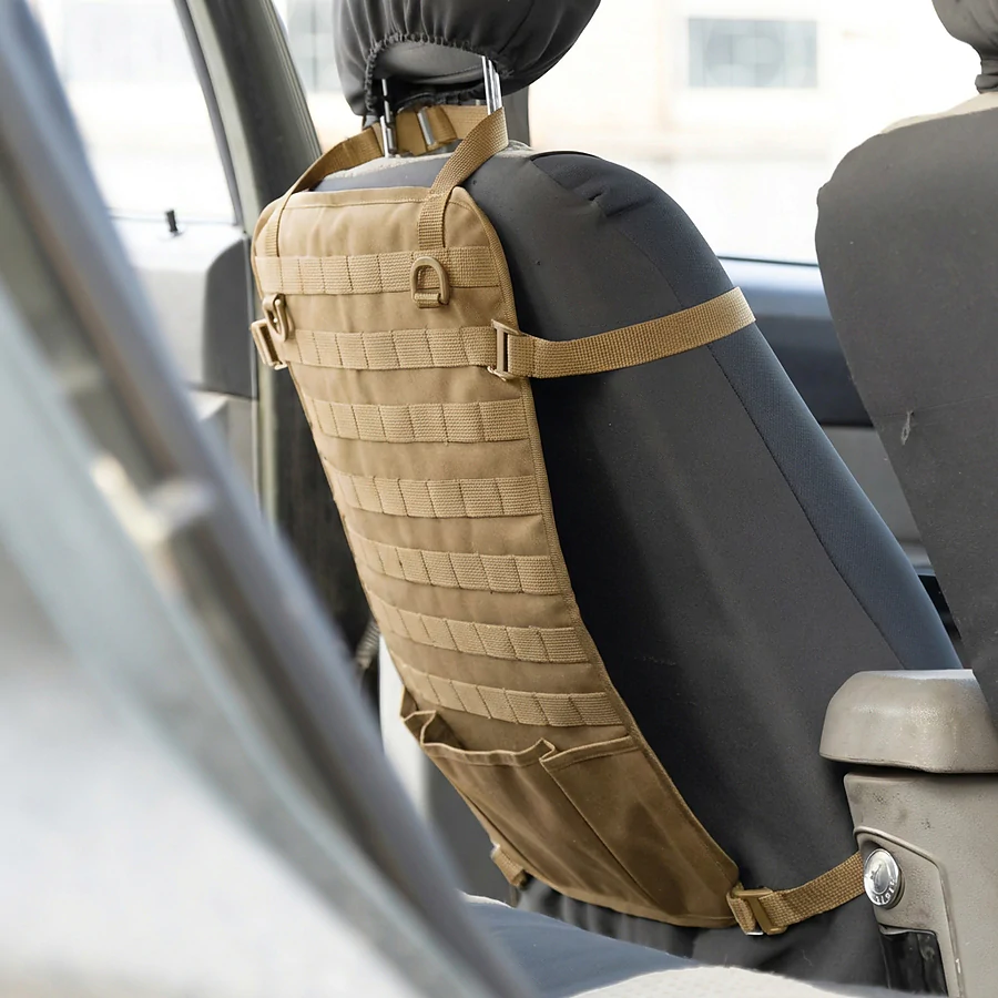 Автомобільний тактичний органайзер Molle з балістичним захистом 1 клас SPECPROM. Койот