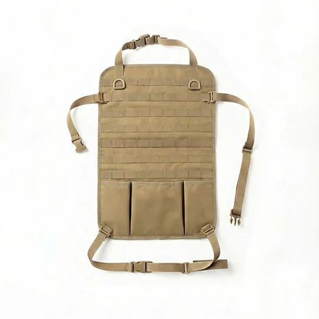 Автомобильный тактический органайзер Molle с баллистической защитой 2 класс SPECPROM. Койот