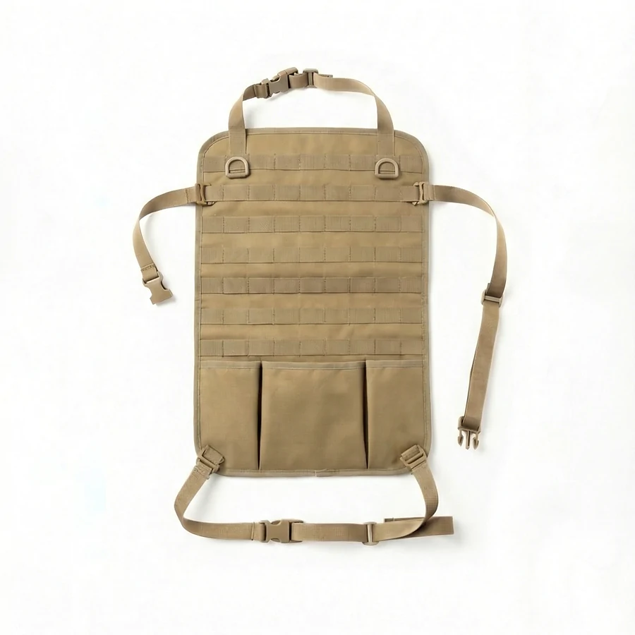 Автомобільний тактичний органайзер Molle з балістичним захистом 1 клас SPECPROM. Койот