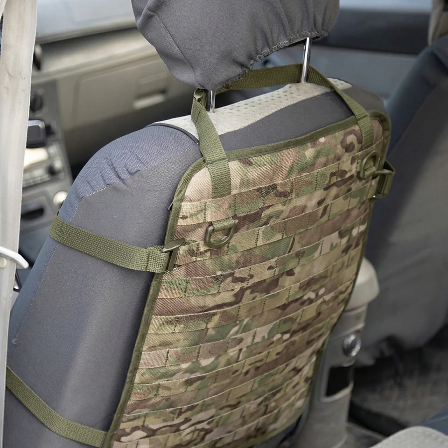 Автомобільний тактичний органайзер Molle з балістичним захистом 2 клас SPECPROM. Мультикам