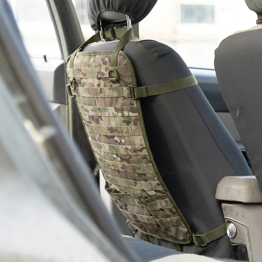 Автомобільний тактичний органайзер Molle з балістичним захистом 2 клас SPECPROM. Мультикам
