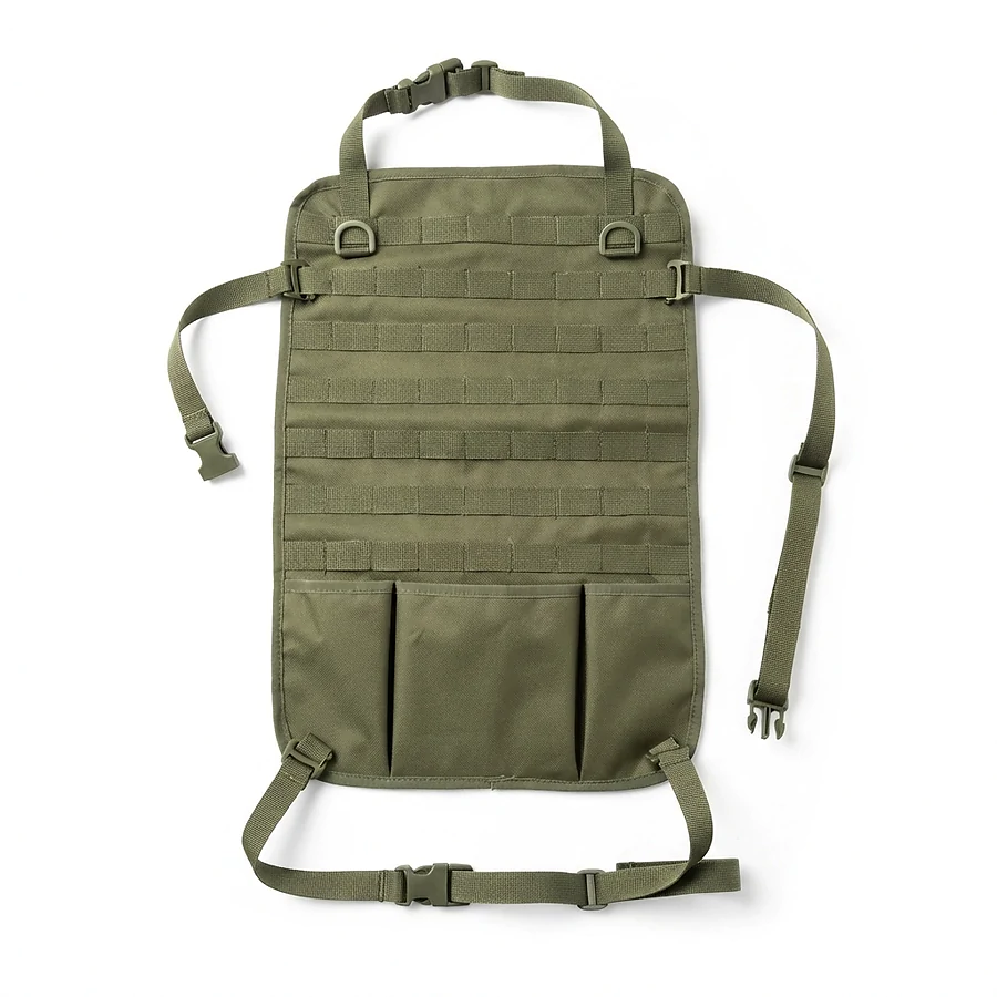 Автомобільний тактичний органайзер Molle з балістичним захистом 2 клас SPECPROM. Олива