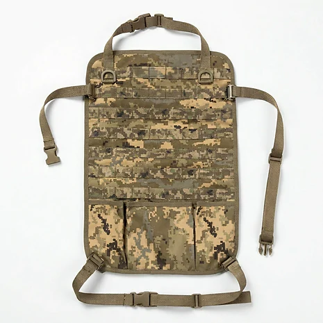 Автомобильный тактический органайзер Molle с баллистической защитой 2 класс SPECPROM. Пиксель