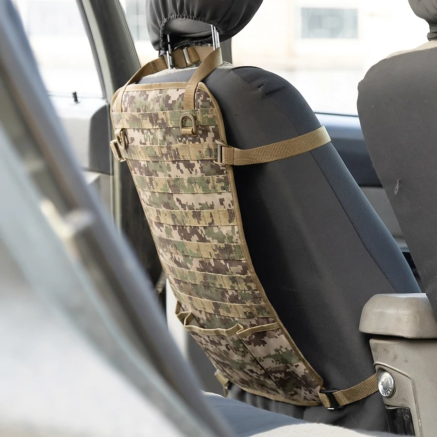 Автомобільний тактичний органайзер Molle з балістичним захистом 1 клас SPECPROM. Піксель