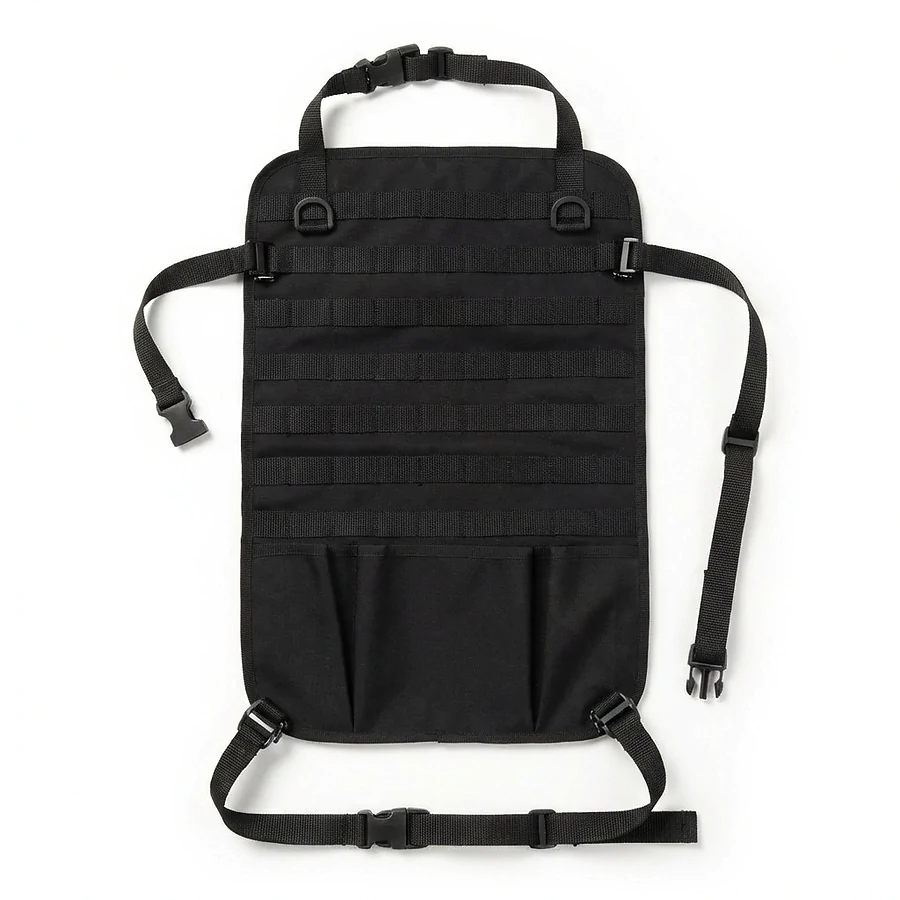 Автомобильный тактический органайзер Molle с баллистической защитой 2 класс SPECPROM. Черный