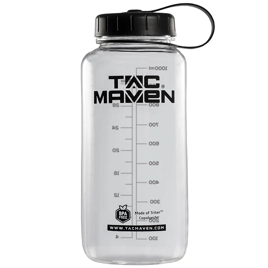 Бутылка для воды Pentagon Tac Maven Norman Tritan 1л. Прозрачный