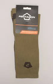 Шкарпетки потовивідні Pentagon Iris Coolmax EL14011. Койот