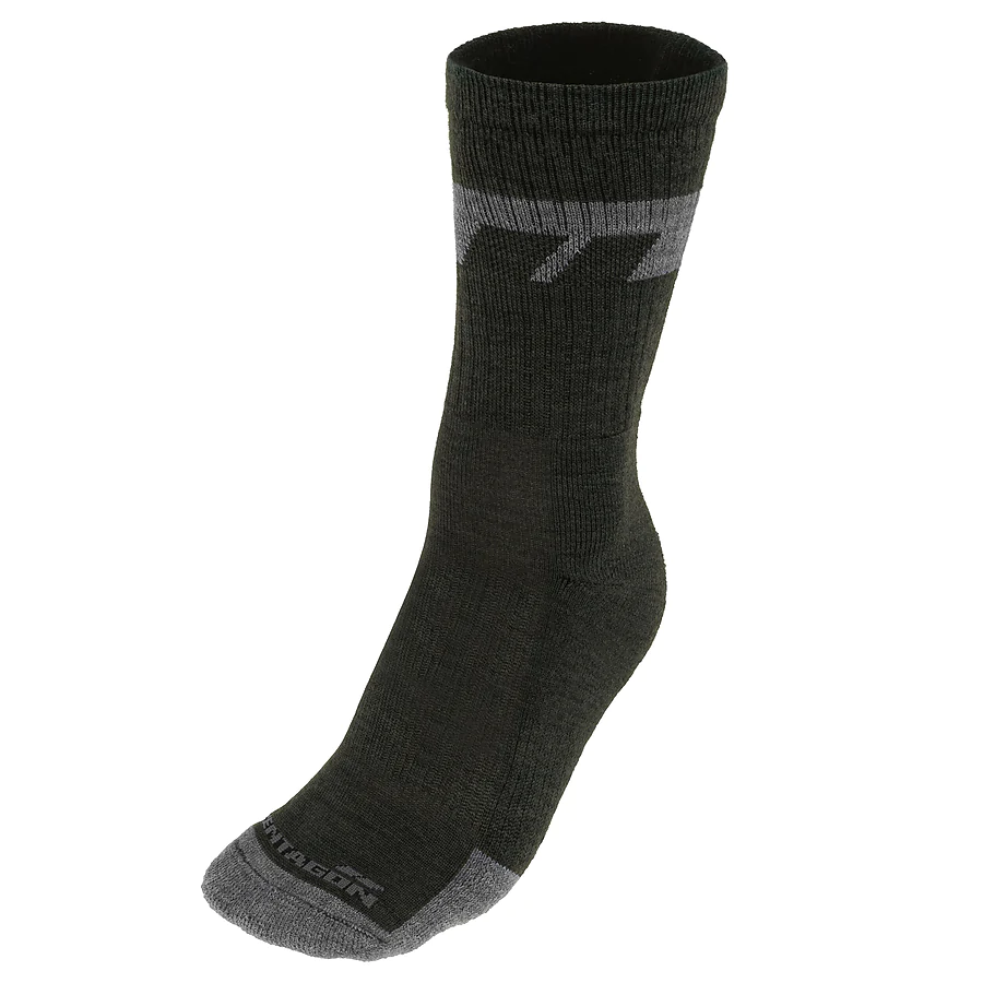 Носки антибактериальные Pentagon Alpine Merino Medium. Олива