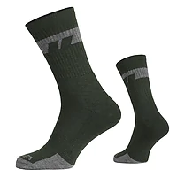 Шкарпетки антибактеріальні Pentagon Alpine Merino Medium. Олива