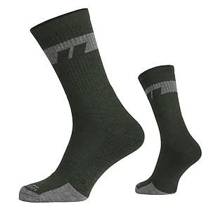 Носки антибактериальные Pentagon Alpine Merino Medium. Олива