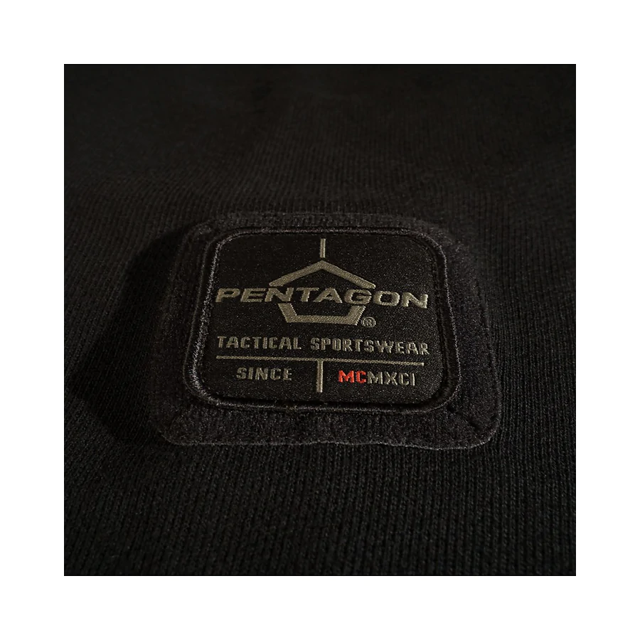 Лонгслив Pentagon Terry. Черный