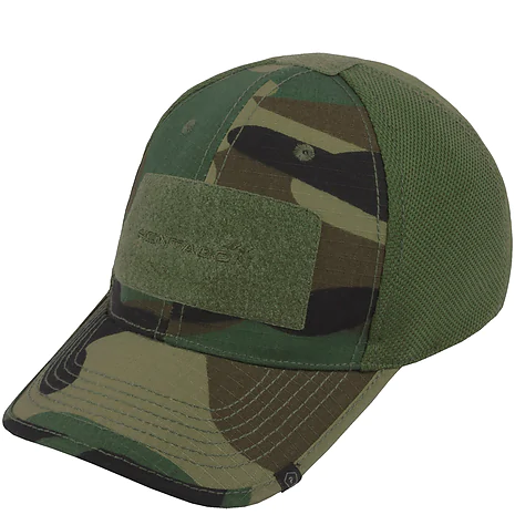 Кепка тактична Pentagon Raptor BB Rip/mesh. Камуфляж Woodland