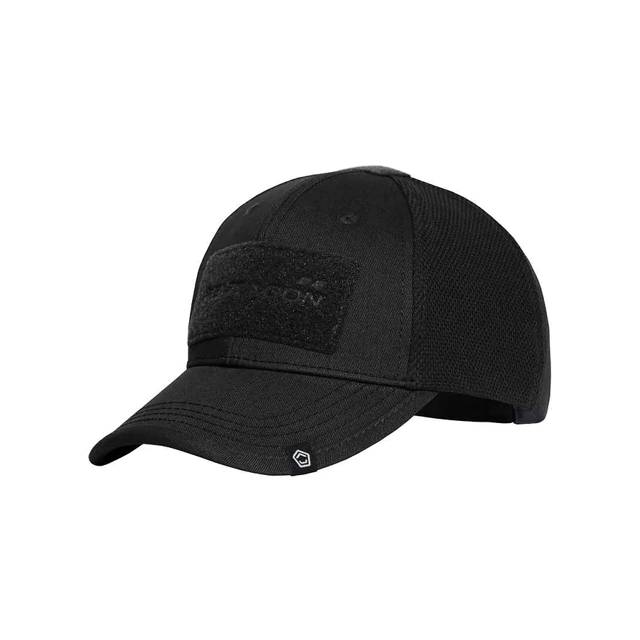 Кепка тактическая Pentagon Raptor BB Twill/Mesh. Черный