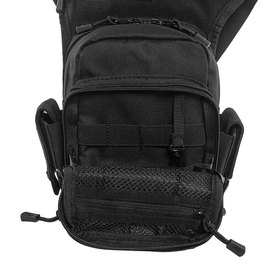 Набедренная сумка Pentagon Max S 2.0 Thigh Pouch 3.7 л. Черный