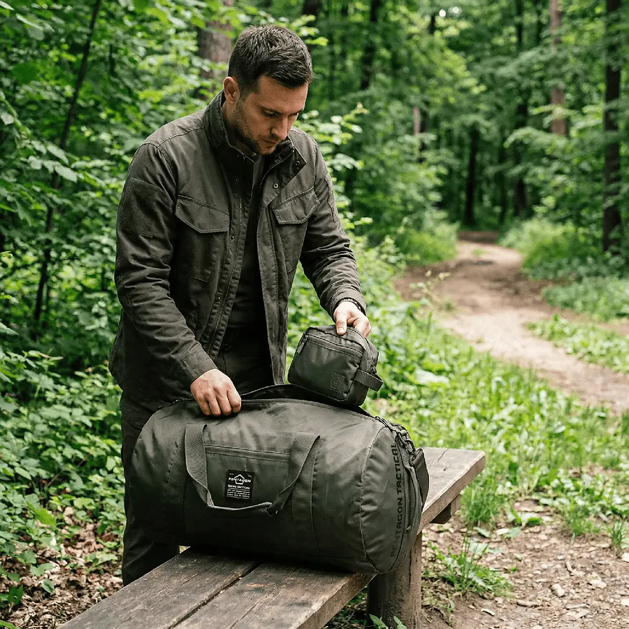 Сумка Pentagon Kanon 2.0 Packable Duffle 45 л. Олива