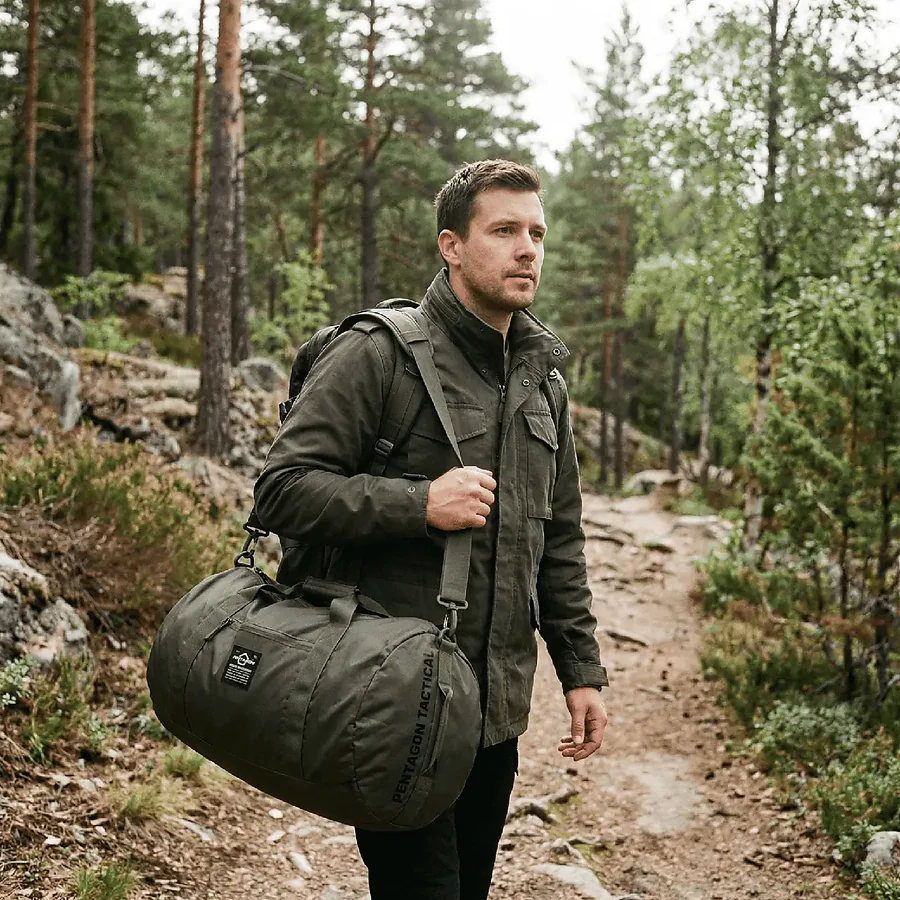 Сумка Pentagon Kanon 2.0 Packable Duffle 45 л. Олива