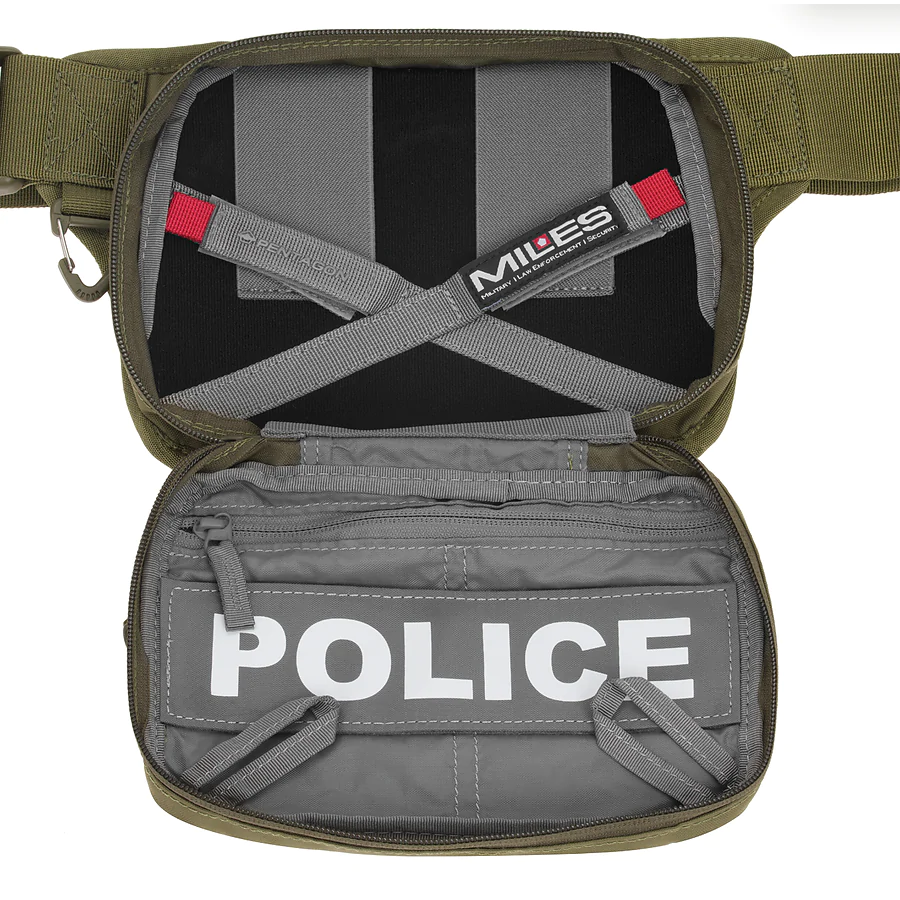 Сумка на пояс Pentagon Runner Concealment Pouch Police. Олива