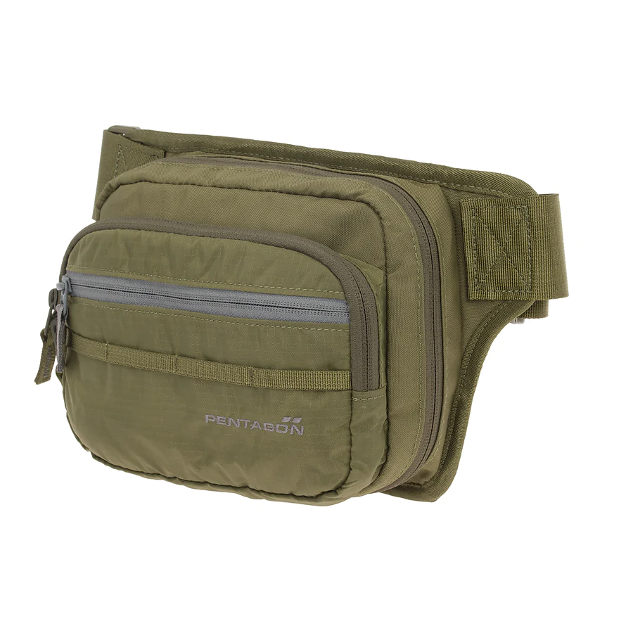 Сумка на пояс Pentagon Runner Concealment Pouch Police. Олива