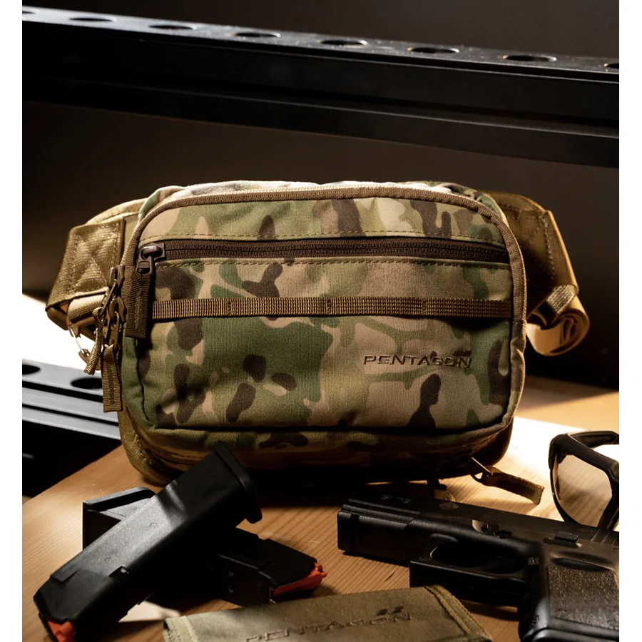 Поясная сумка Pentagon Runner Concealment Pouch Police. Мультикам