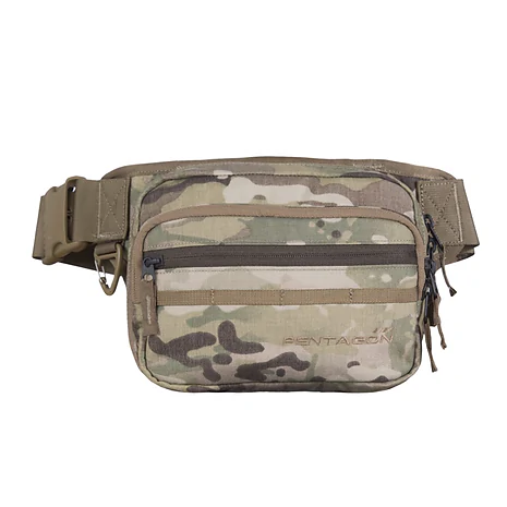 Сумка на пояс Pentagon Runner Concealment Pouch Police. Мультикам