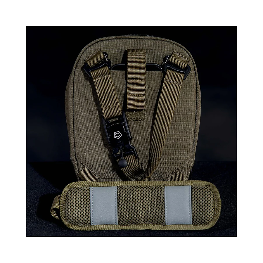 Сумка через плече Pentagon Consul Vertical Sling Pouch. Олива