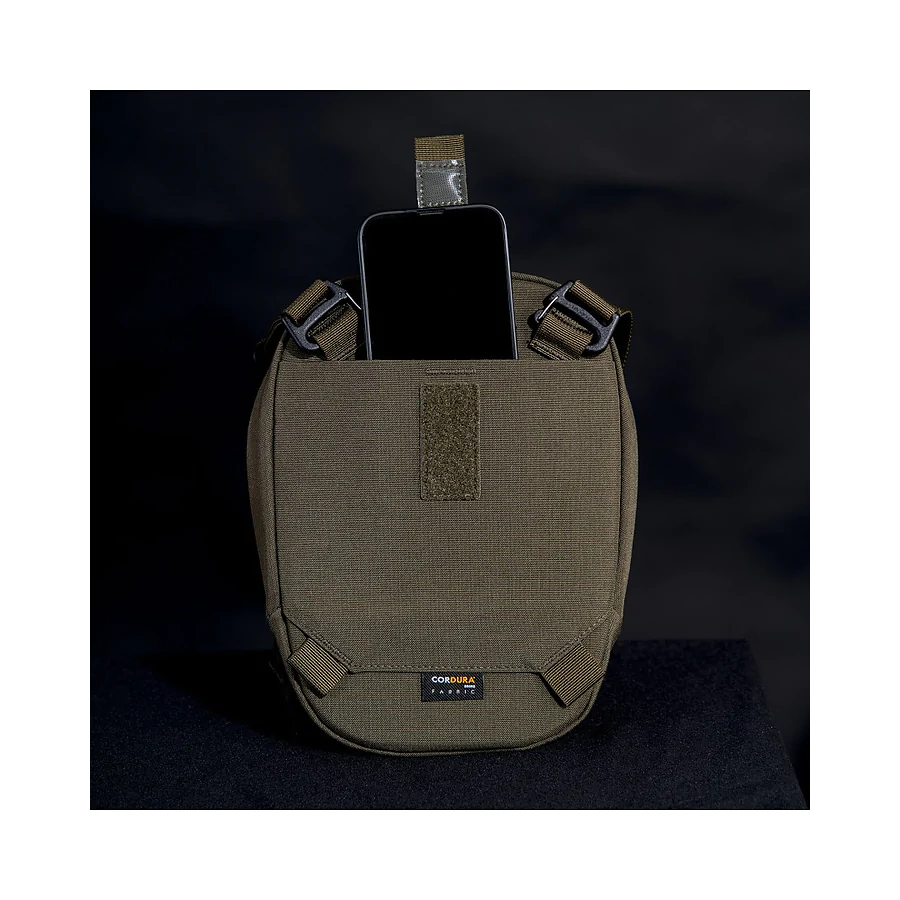 Сумка через плече Pentagon Consul Vertical Sling Pouch. Олива