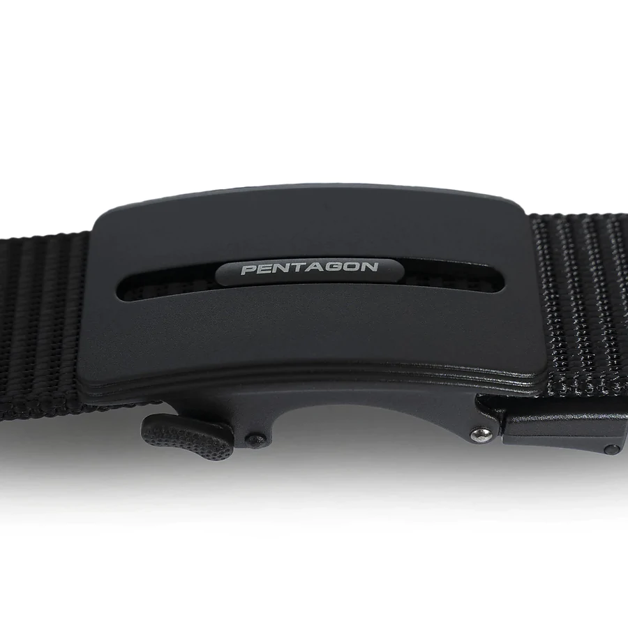 Ремінь тактичний Pentagon Regal Belt BLK. Чорний