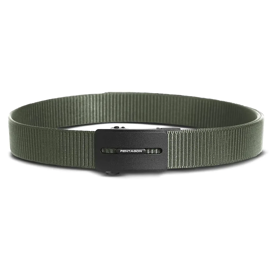 Ремінь тактичний Pentagon Regal Belt BLK. Олива