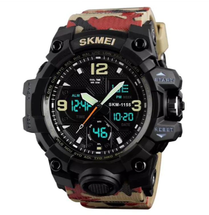 Годинник наручний SKMEI 1155BAG. Мультикам