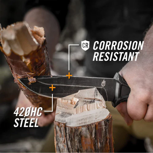 Нож охотничий Gerber Bear Grylls 539-5. Черный