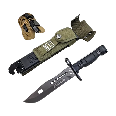 Ніж мисливський Columbia US NAVY. Чорний