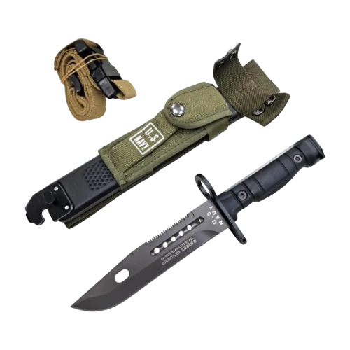 Ніж мисливський Columbia US NAVY. Чорний