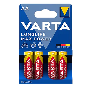 Батарейки Varta Max Power LR6/AA Alkaline, 4 шт